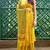 Bagh Print Unstitched Cotton Salwar Suit & Chiffon Dupatta Yellow