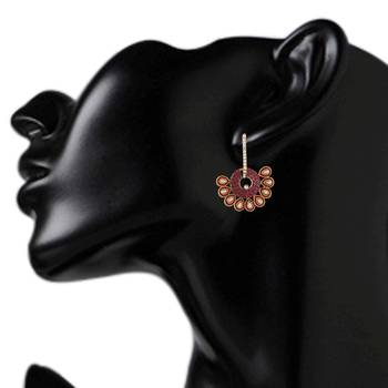 Pink earrings 2
