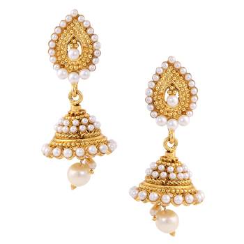 White earrings 1