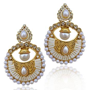 White earrings 1