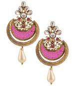 Pink earrings