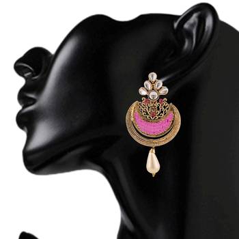 Pink earrings 2