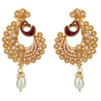 White earrings 1