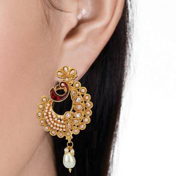 White earrings 2