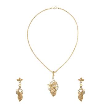Gold necklace-sets 1
