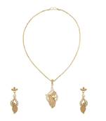Gold necklace-sets