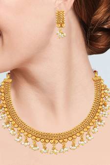 Gold Necklace Sets