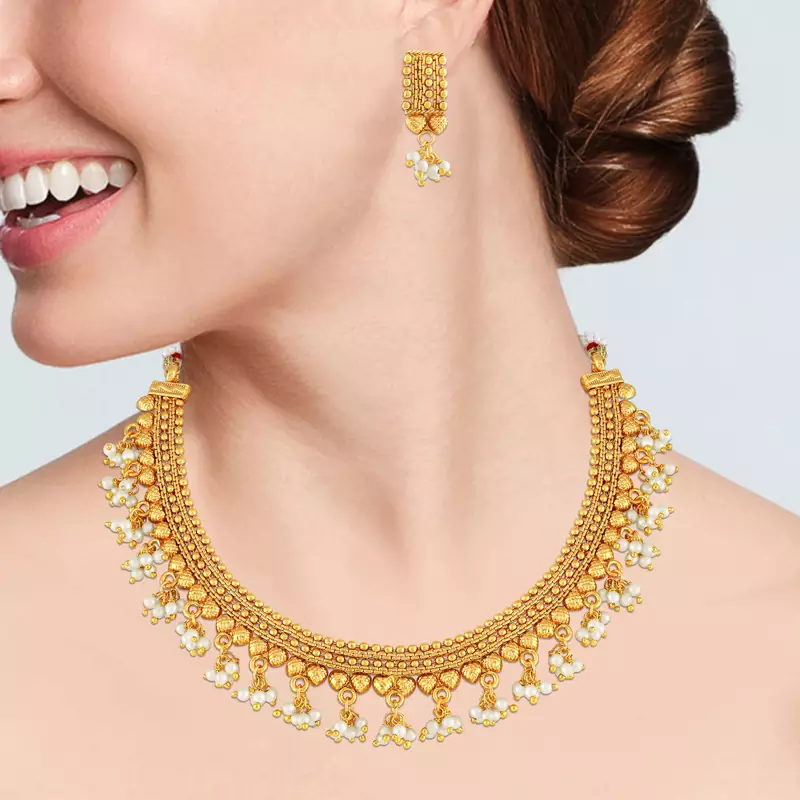 Gold Necklace Sets