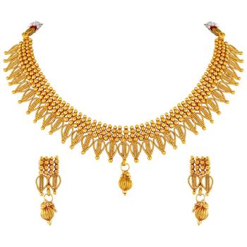 Gold Necklace Sets 3