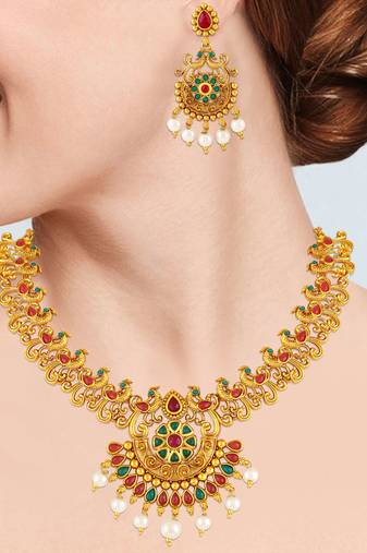Gold Necklace Sets