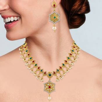 Gold Necklace Sets 1