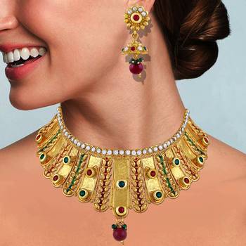 Gold Necklace Sets 1