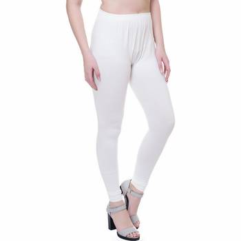 White Cotton leggings 3