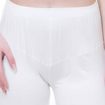 White Cotton leggings 5