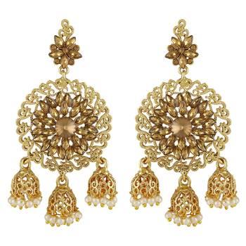 Gold Earrings 2