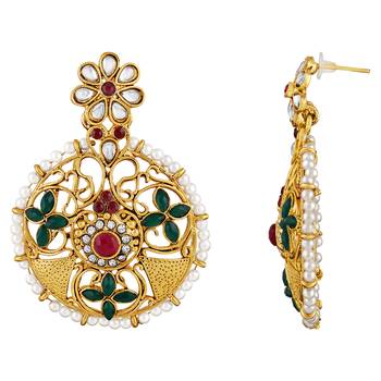 Gold Earrings 3