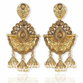 Gold Earrings 1