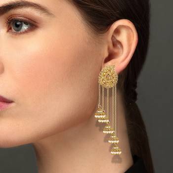 Gold Earrings 2