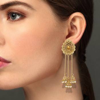 Gold Earrings 2