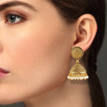 Gold Earrings 2