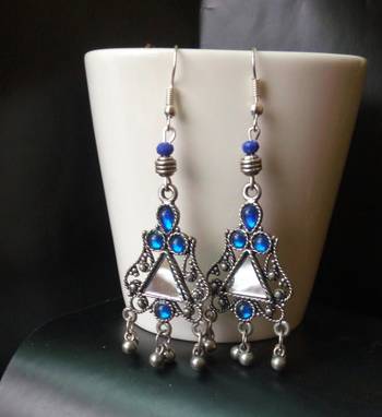 Blue Color Trendy Danglers 1