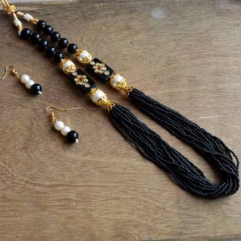 Black Pearl Necklaces 3
