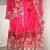 Genelia designer pink wedding lehenga