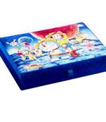 Cartoon Character Blue Wooden Gift Box