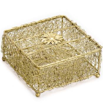 Golden Jaal Patterened Gift Box 1