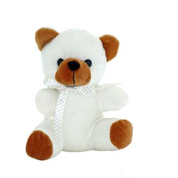 White and Brown Sweet Teddy Plush Toy 1