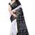 Multicolor hand woven art silk saree with blouse