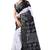 Multicolor hand woven art silk saree with blouse