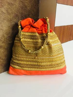 Raw Silk Designer Potlis 1
