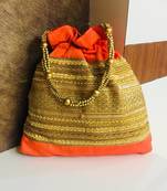 Raw Silk Designer Potlis