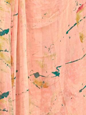 peach printed unstitched salwar kameez with dupatta 3