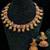 Gold Plated Perl Necklace Set