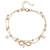 19 likes infinite love white metal alloy one leg anklet for girls