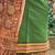 Kalamkari Block Print Cotton Suit Dark Green