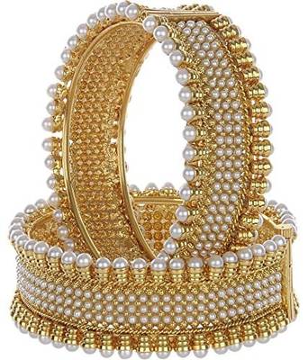 Gold plated alloy bangle set of 2 for women 1
