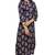 Geroo Jaipur Blue Woven Printed Kurta