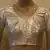 silver shimmer blouse
