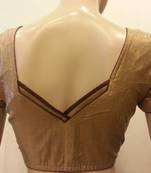 Golden shimmer blouse
