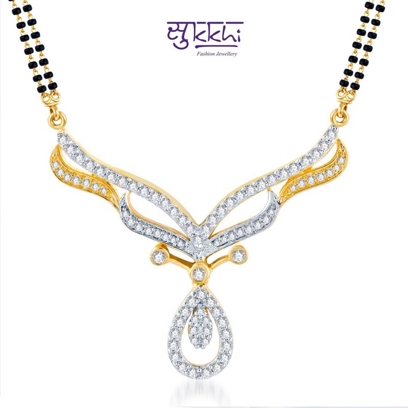 Sukkhi Lavish Gold and Rhodium plated CZ