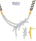 Sukkhi Classy Gold and Rhodium plated CZ
