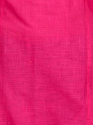 Pink plain viscose kurti 5