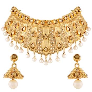 Gold Necklace Sets 5