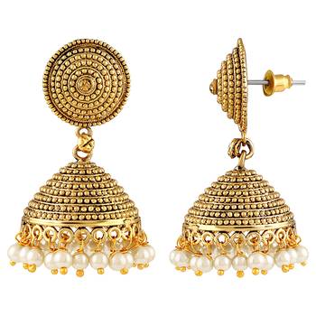 Gold Earrings 3