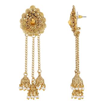 Gold Earrings 3