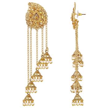 Gold Earrings 3