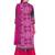 Chhabra 555 pink  printed cotton unstiched suit with dupatta